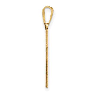 14K Yellow Gold Cross Charm XR544