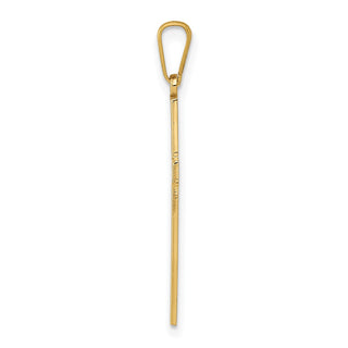 14k Yellow Gold Cross Pendant XR545
