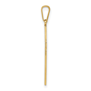 14k Yellow Gold Cross Pendant XR545