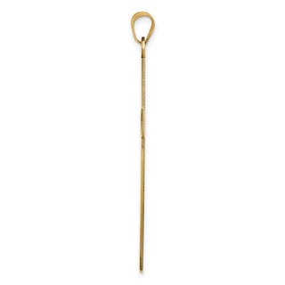 14k Yellow Gold Cross Pendant XR546