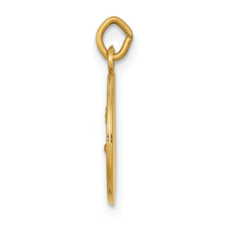 14K Yellow Gold Saint John Medal Charm XR619