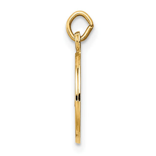 14K Yellow Gold Caridad Del Cobre Medal Charm
