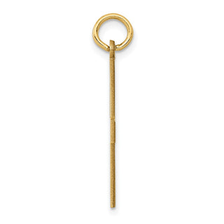 14k Yellow Gold Laser Designed Cross Pendant XR977