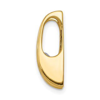 14k Yellow Gold A 5.25mm Diamond Slide Pendant XS229A