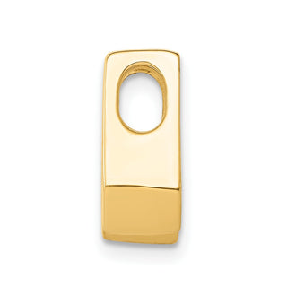 14k Yellow Gold AAA 4.5mm Diamond Slide Pendant XS503AAA
