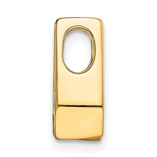 14k Yellow Gold A 4.5mm Diamond Slide Pendant XS510A