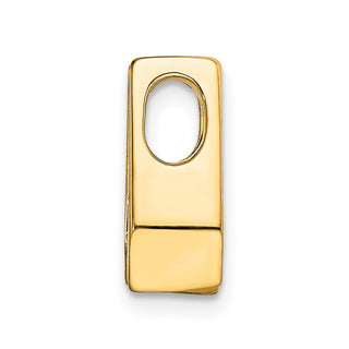 14k Yellow Gold AA 4.5mm Diamond Slide Pendant XS510AA