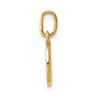 14k Yellow Gold Yellow Gold Initial Charm YC1060A