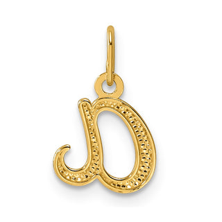 14k Yellow Gold Yellow Gold Initial Charm YC1060A