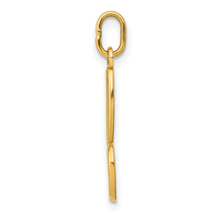 14k Yellow Gold Yellow Gold Initial Charm YC1060B