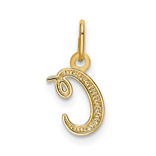 14k Yellow Gold Yellow Gold Initial Charm YC1060C