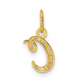 14k Yellow Gold Yellow Gold Initial Charm YC1060C