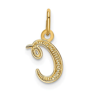 14k Yellow Gold Yellow Gold Initial Charm YC1060C