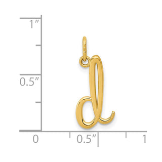 14k Yellow Gold Yellow Gold Initial Charm YC1060D