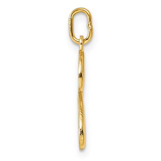 14k Yellow Gold Yellow Gold Initial Charm YC1060G