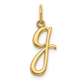 14k Yellow Gold Yellow Gold Initial Charm YC1060G