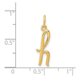 14k Yellow Gold Yellow Gold Initial Charm YC1060H