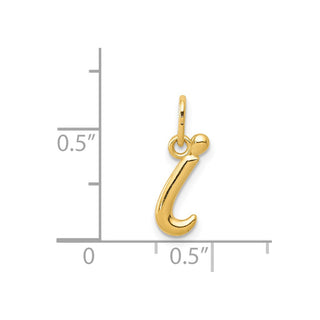 14k Yellow Gold Yellow Gold Initial Charm YC1060I