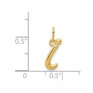 14k Yellow Gold Yellow Gold Initial Charm YC1060I
