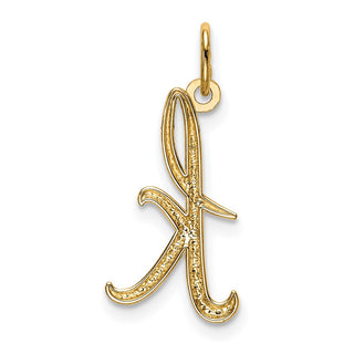 14k Yellow Gold Yellow Gold Initial Charm YC1060K