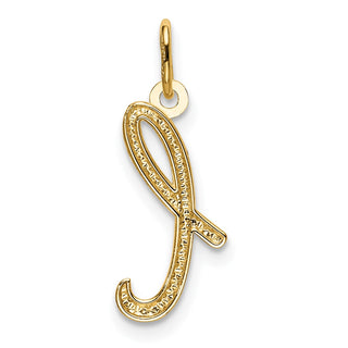 14k Yellow Gold Yellow Gold Initial Charm YC1060L