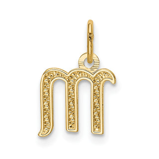 14k Yellow Gold Yellow Gold Initial Charm YC1060M