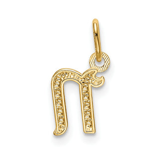 14k Yellow Gold Yellow Gold Initial Charm YC1060N