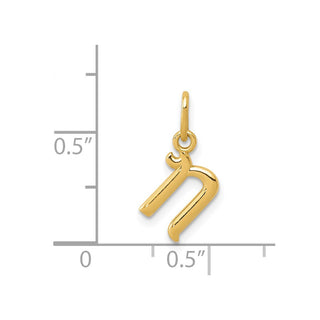 14k Yellow Gold Yellow Gold Initial Charm YC1060N