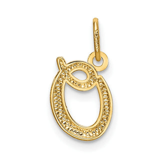 14k Yellow Gold Yellow Gold Initial Charm YC1060O