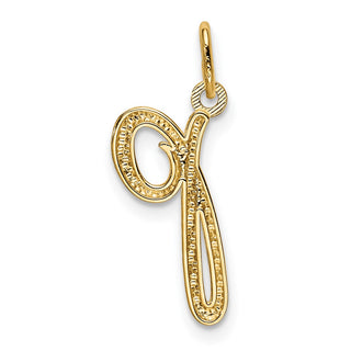 14k Yellow Gold Yellow Gold Initial Charm YC1060P