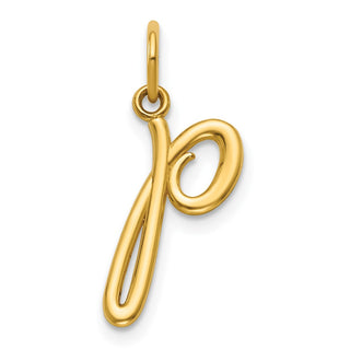 14k Yellow Gold Yellow Gold Initial Charm YC1060P