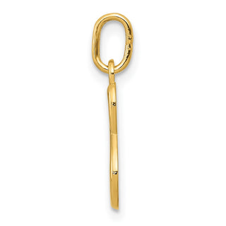 14k Yellow Gold Yellow Gold Initial Charm YC1060S