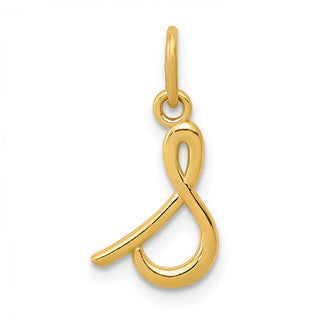 14k Yellow Gold Yellow Gold Initial Charm YC1060S