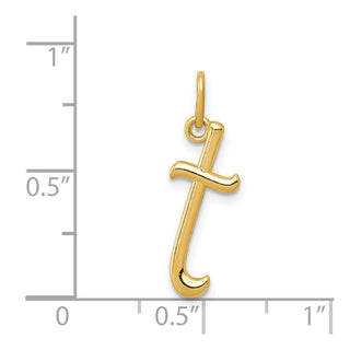 14k Yellow Gold Yellow Gold Initial Charm YC1060T
