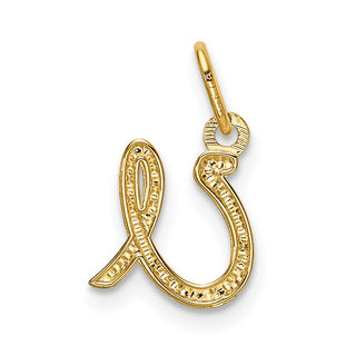 14k Yellow Gold Yellow Gold Initial Charm YC1060U
