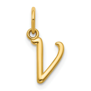 14k Yellow Gold Yellow Gold Initial Charm YC1060V