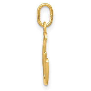 14k Yellow Gold Yellow Gold Initial Charm YC1060W