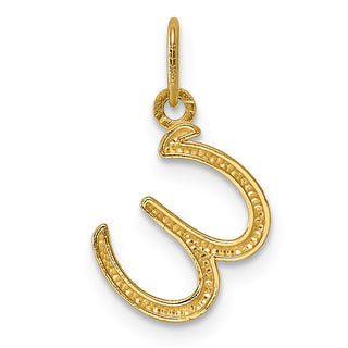 14k Yellow Gold Yellow Gold Initial Charm YC1060W