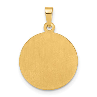 14K Yellow Gold Hollow Buddha Charm