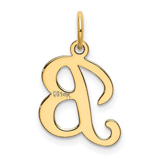 14k Yellow Gold Initial B Charm YC248B