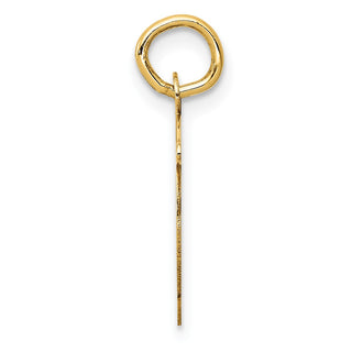 14k Yellow Gold Initial D Charm YC248D