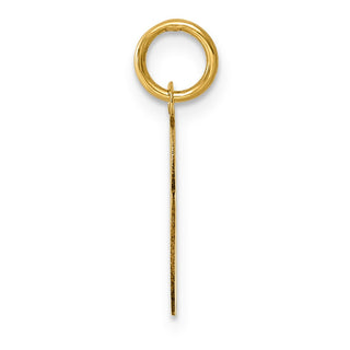 14k Yellow Gold Initial E Charm YC248E