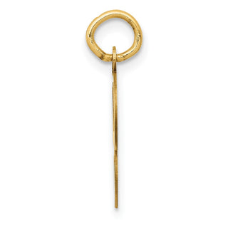 14k Yellow Gold Initial G Charm YC248G