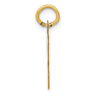 14k Yellow Gold Initial H Charm YC248H