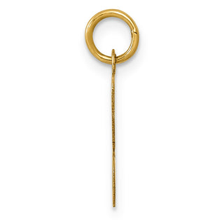 14k Yellow Gold Initial H Charm YC248H