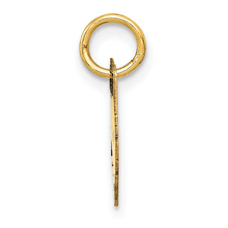 14k Yellow Gold Fox Head Charm