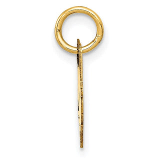 14k Yellow Gold Fox Head Charm