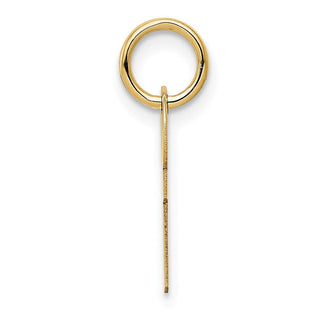 14k Yellow Gold Polished Key Charm YC453
