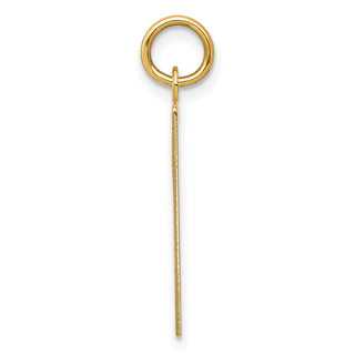 14k Yellow Gold Thursday The First Day Calendar Pendant