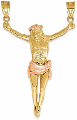 14k Yellow and Rose Gold Corpus Pendant